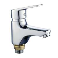 Taizhou modern single hole handle zinc bathroom sinks faucets