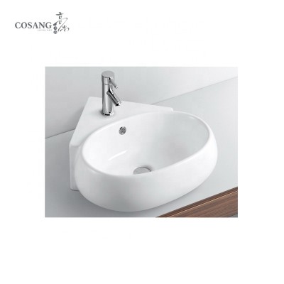 Cheap kitchen sinks brass wash basins from china hand ceramic