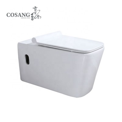 Sanitary Ware Wc Ceramic Luxury China White wall mounted suspended toilet hung wc bathroom inodoro